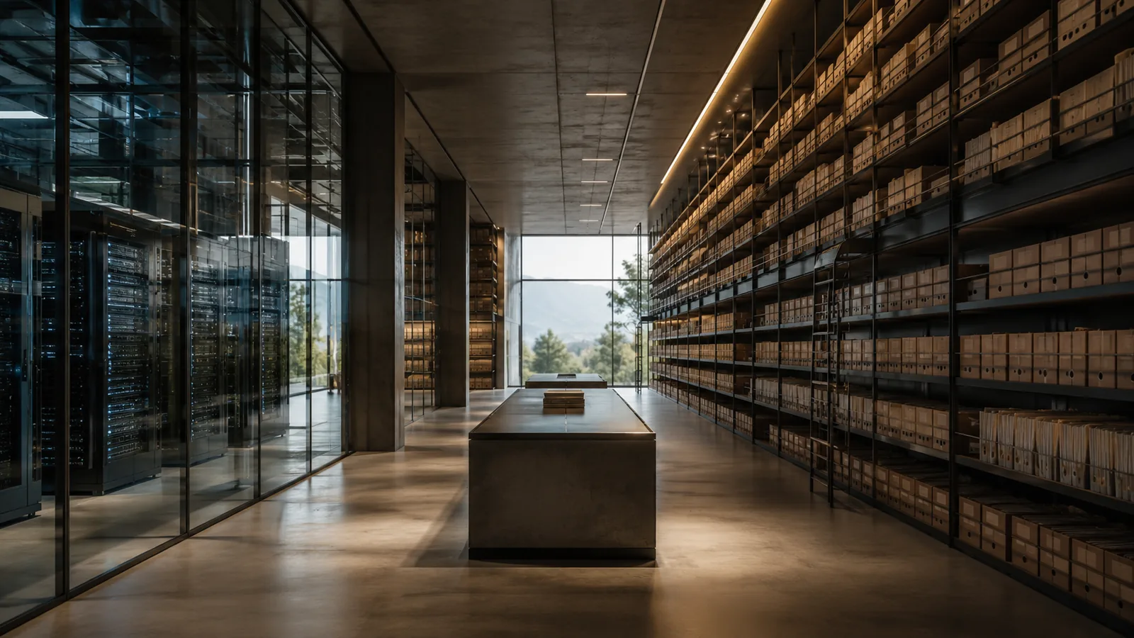 Secure archive and enterprise data infrastructure